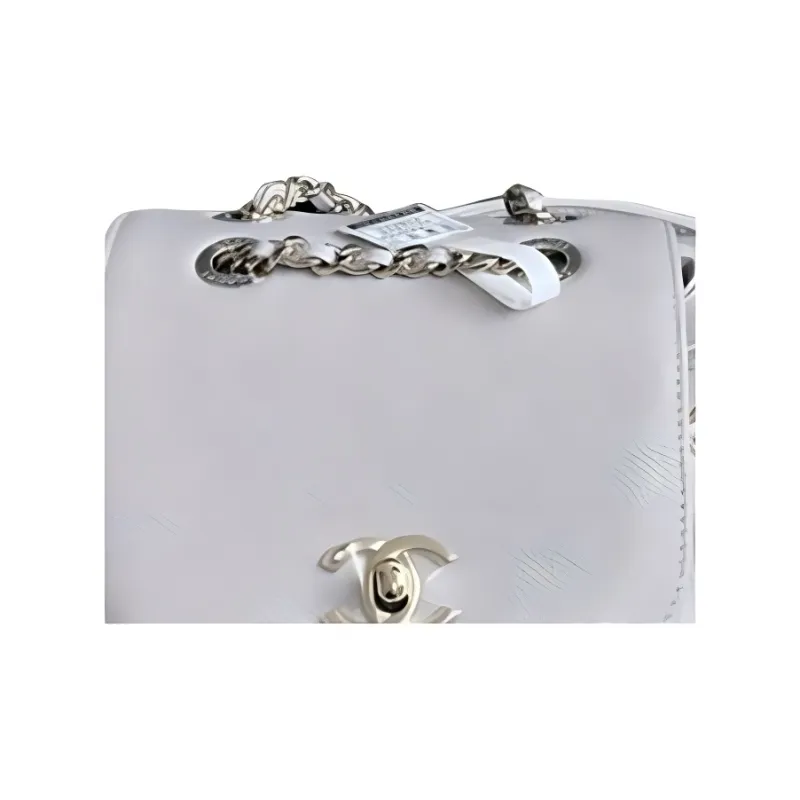 CHANEL Cow Leather Backpack Trumpets Women's Gray-2