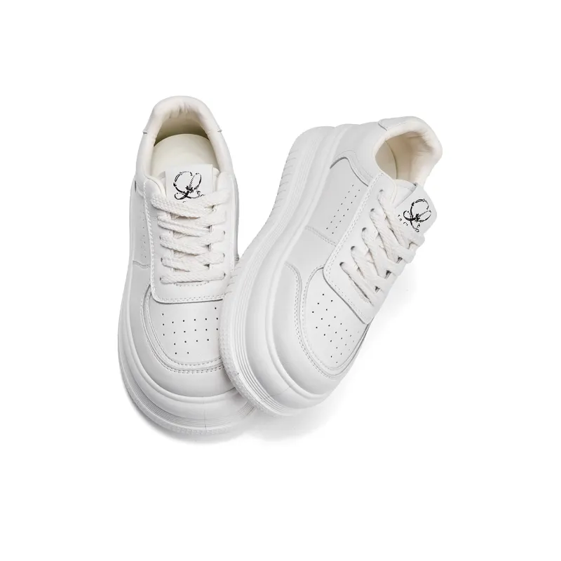 La Chapelle Cushioning, Slip Resistant, And Abrasion Resistant Low Top Skateboard Shoes Women's Beige-2