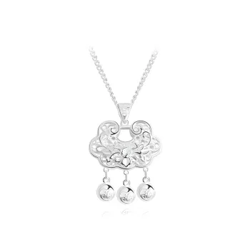 UZIID Sterling Silver Necklaces Women's
