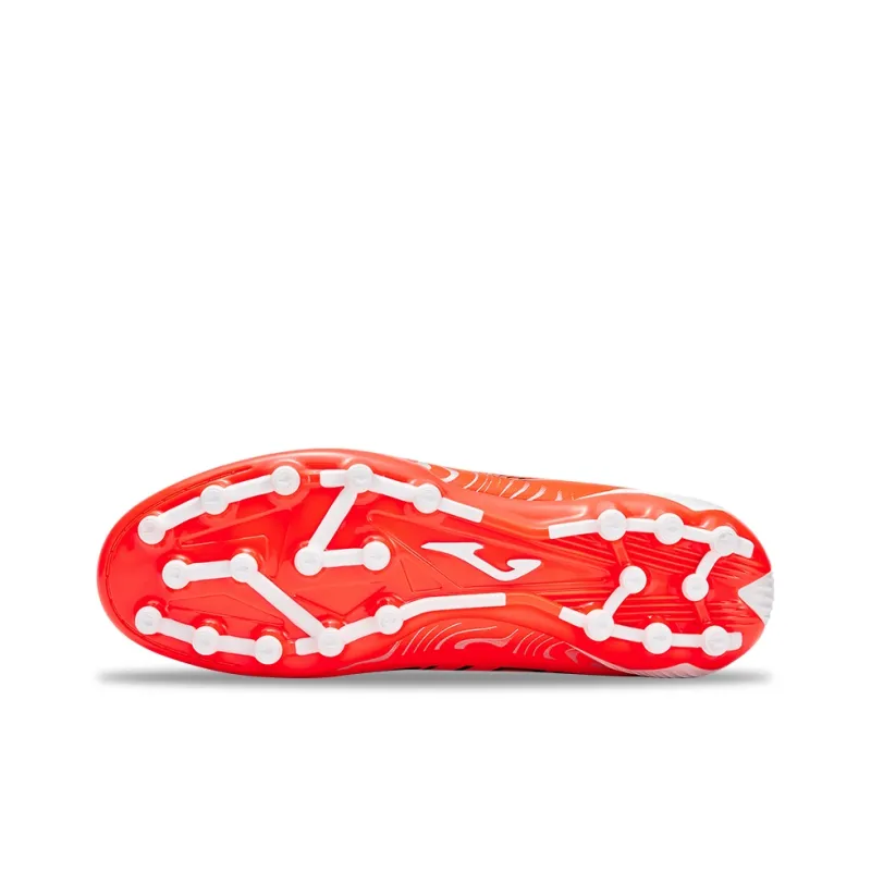 Joma MG Rubber Short Studs Artificial Ground Soccer Shoes Men's Orange-4