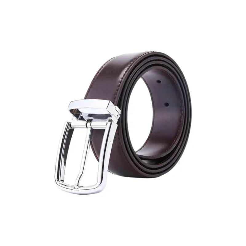 JEANSWEST Split Cow Leather Belts Men's 3.4CM-1