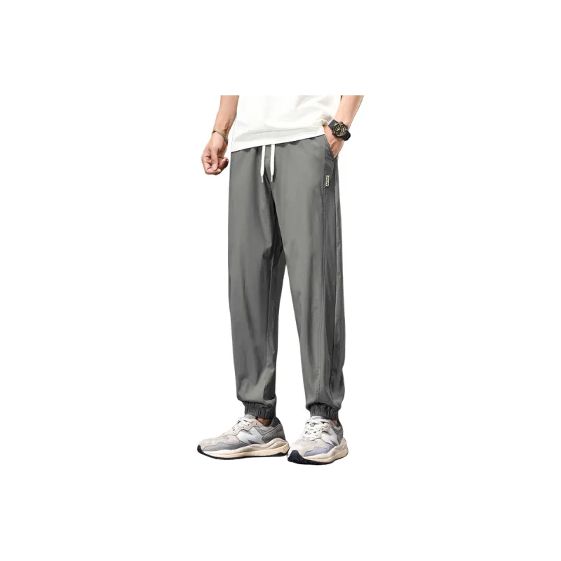 Jeep Fashion Sports Collection Casual Pants Unisex Black-12