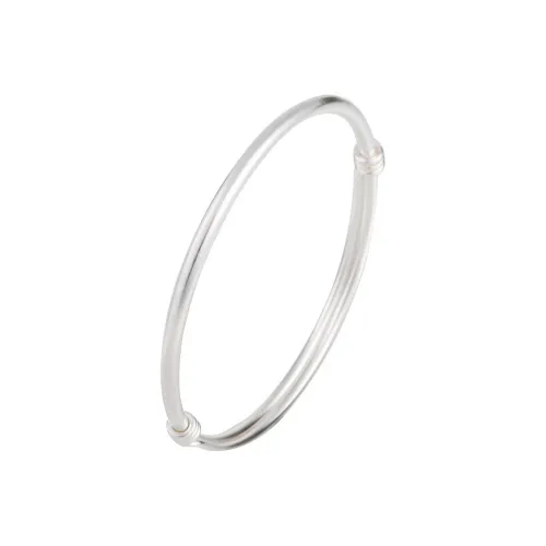 LIUXIN 999 Fine Silver Bangles Women's
