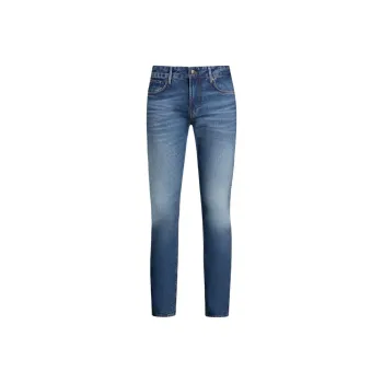 EMPORIO ARMANI J06 Whiskering Effect Jeans
