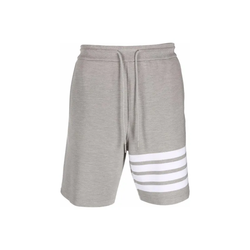 THOM BROWNE Ottoman Striped Track Shorts-0