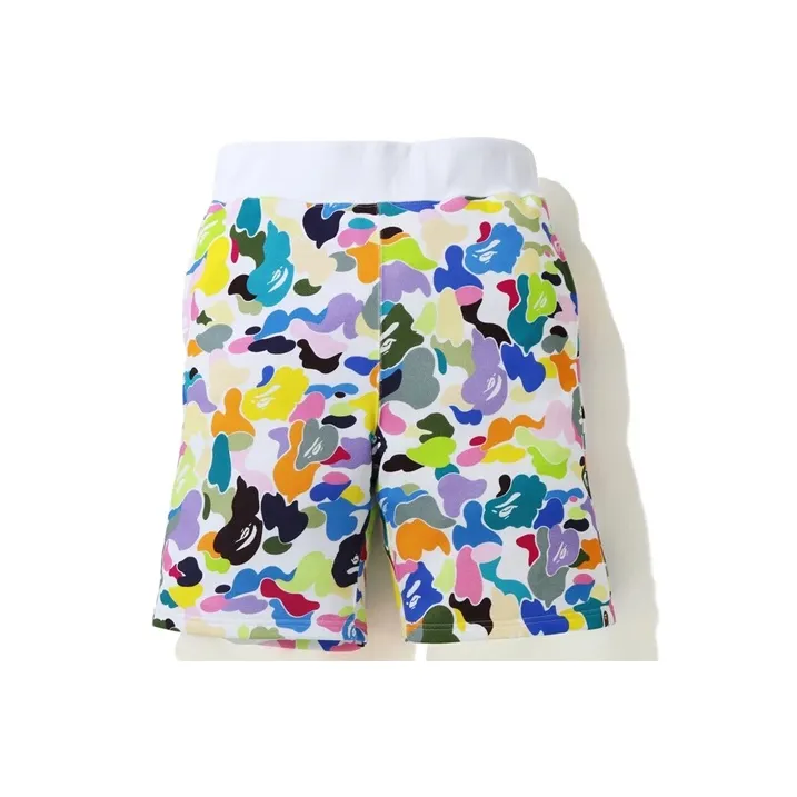 Bape Multi Camo Sweat Shorts-0