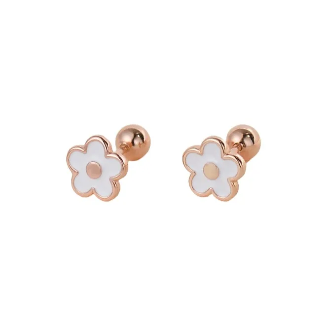 QUIET LOVE S925 Silver Stud Earrings Women's-3