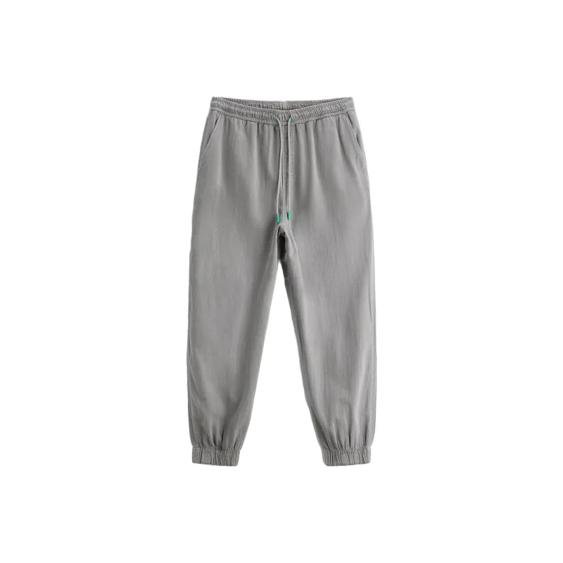 ZARA Casual Pants Men Gray-0