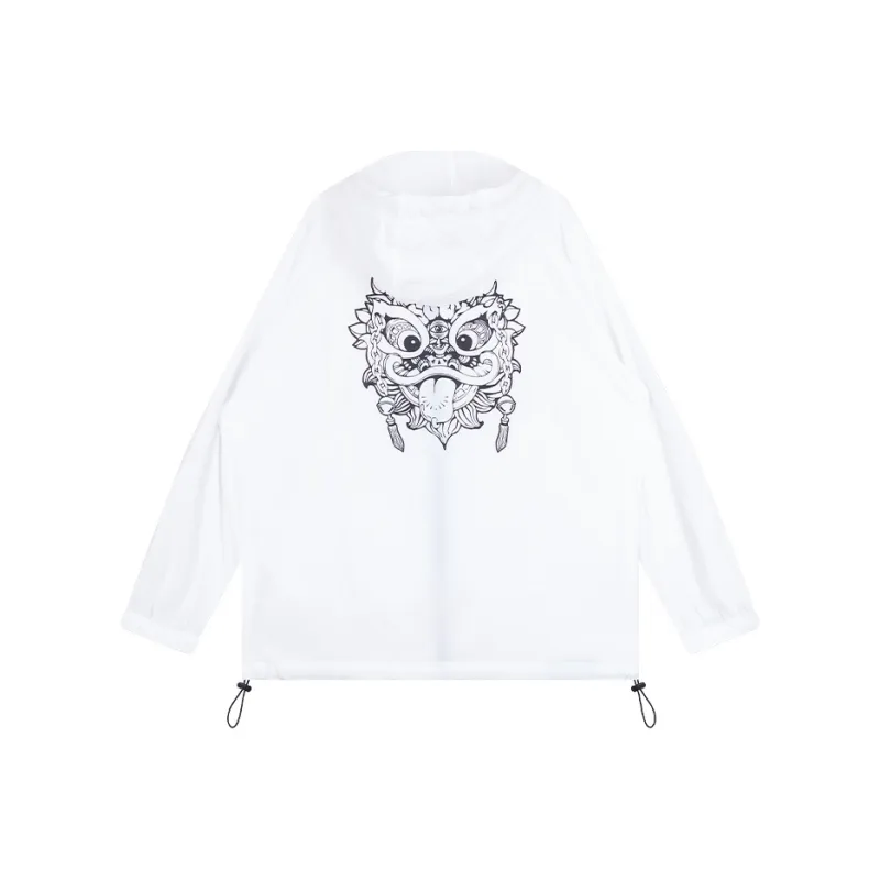 HEA Trench Coats Unisex White-1