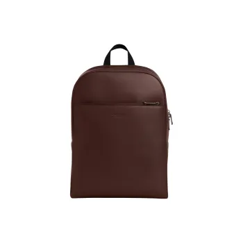 COACH Cow Leather Backpack Large Size Men's Maple Tree Brown