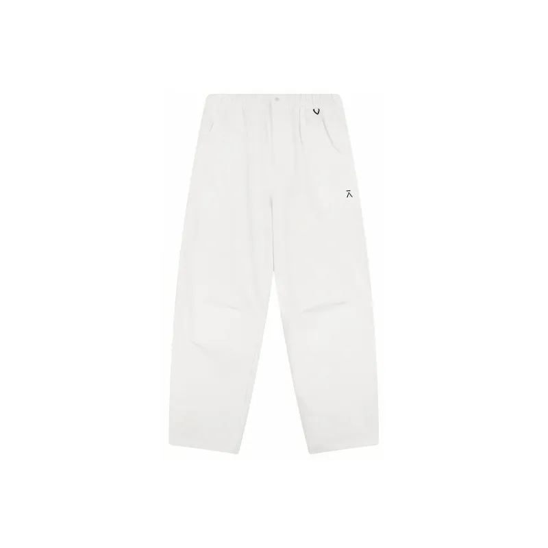 ACMEITEM Casual Pants Unisex Natural White-0