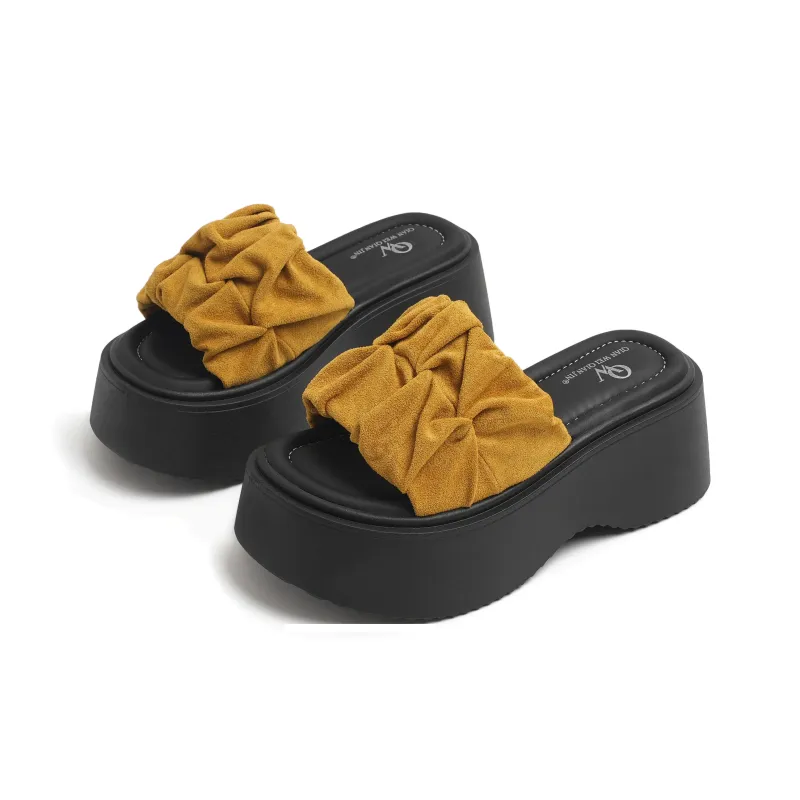 LXVB Rubber Sole Quiet Slide Slippers Women's-14