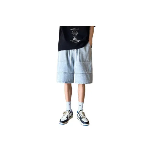 POLAR BEAR Stretch Denim Shorts Unisex