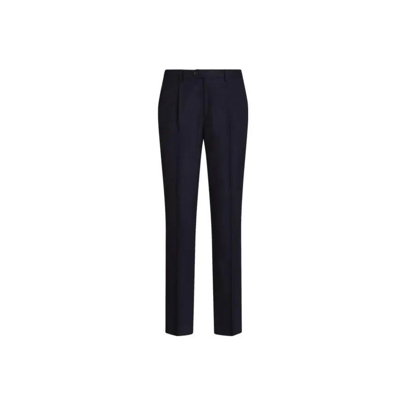 ETRO Box Pleated Tailored Chinos-0