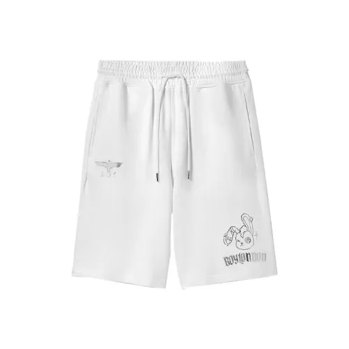 Boy London Casual Shorts Unisex White