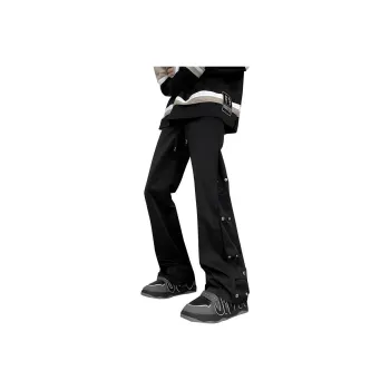 GANESH Casual Pants Unisex Black