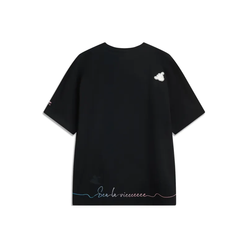 LiNing x Disney T Shirt Unisex Black-1