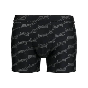 Balenciaga Swimming Shorts Men Black