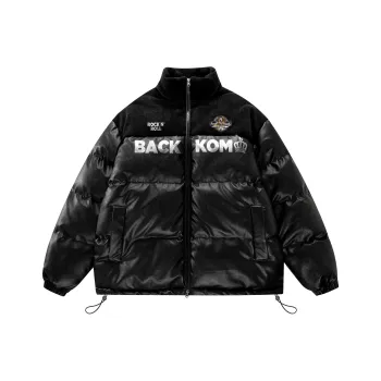 David Bakken Puffer Jacket Unisex Black