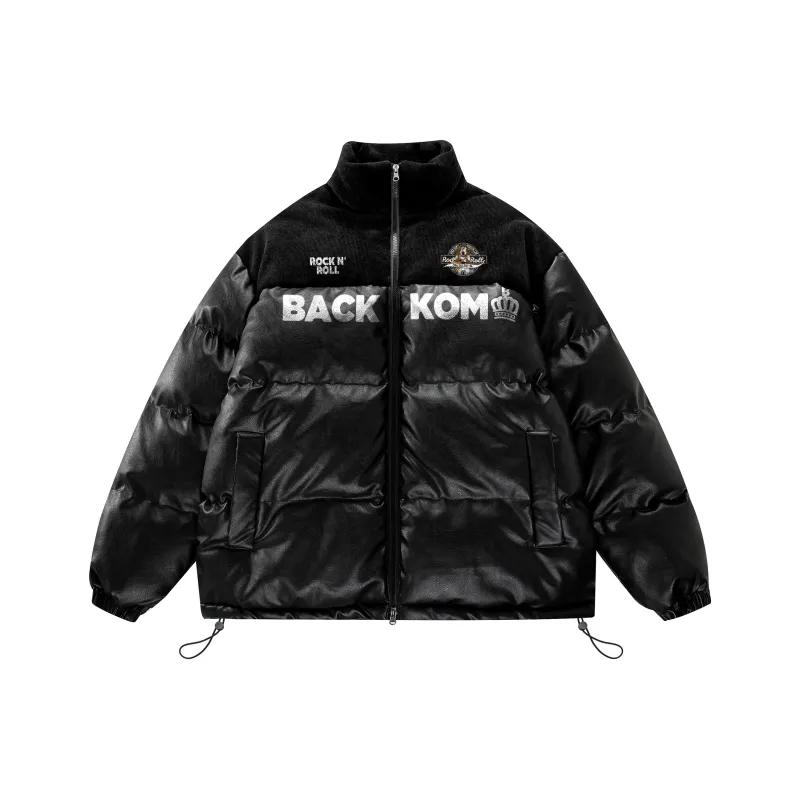 David Bakken Puffer Jacket Unisex Black-0