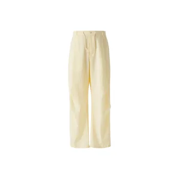 COOR SS25 Casual Pants Unisex Light Yellow