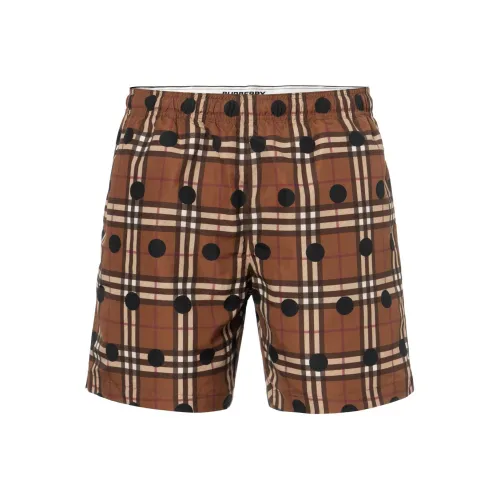 Burberry Guildes Polka Dot Check Shorts