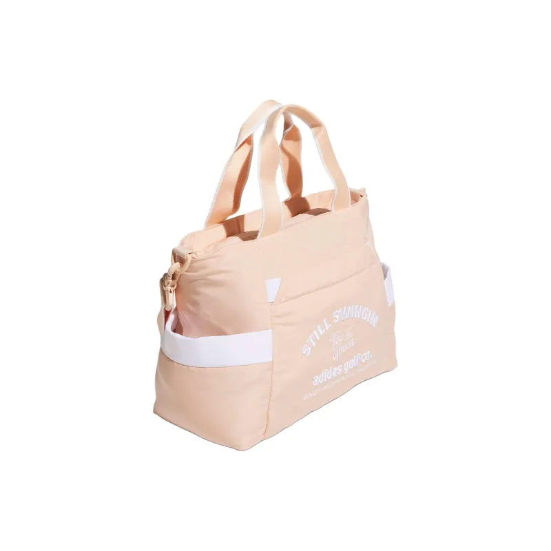 Adidas Recycled Polyester One Shoulder Handbag Unisex Coral Pink-1