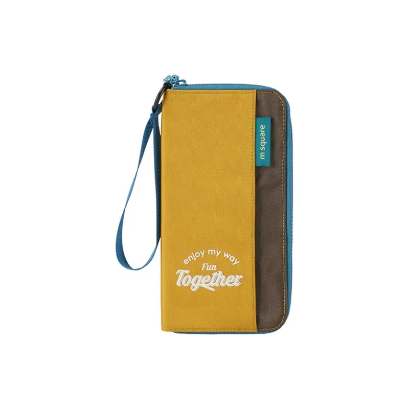 M Square Polyester Passport Holder Regular Unisex Multicolor-9