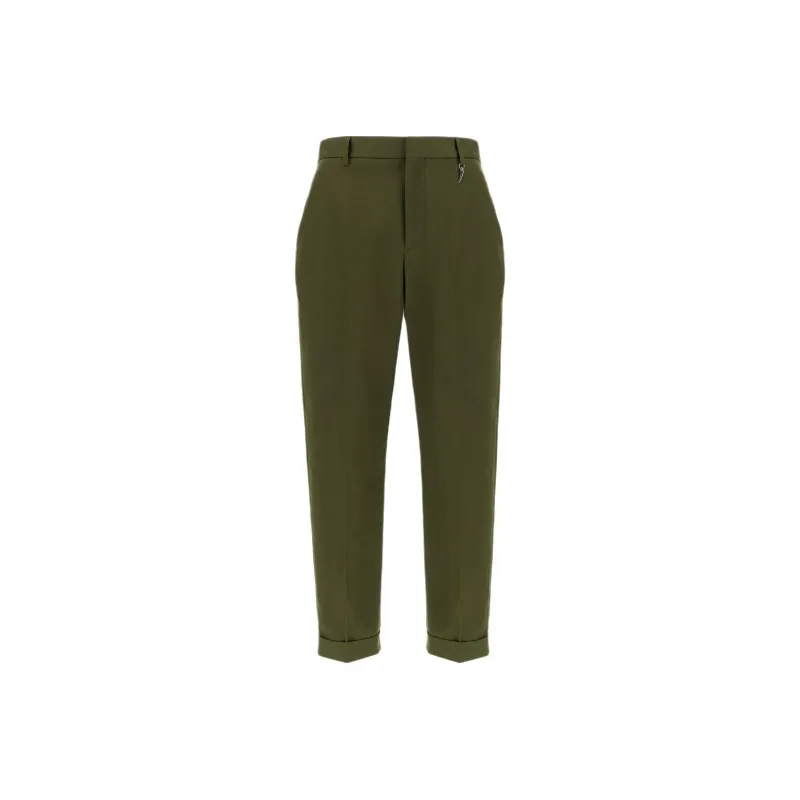 Roberto Cavalli SS24 Casual Pants Men's Green-0