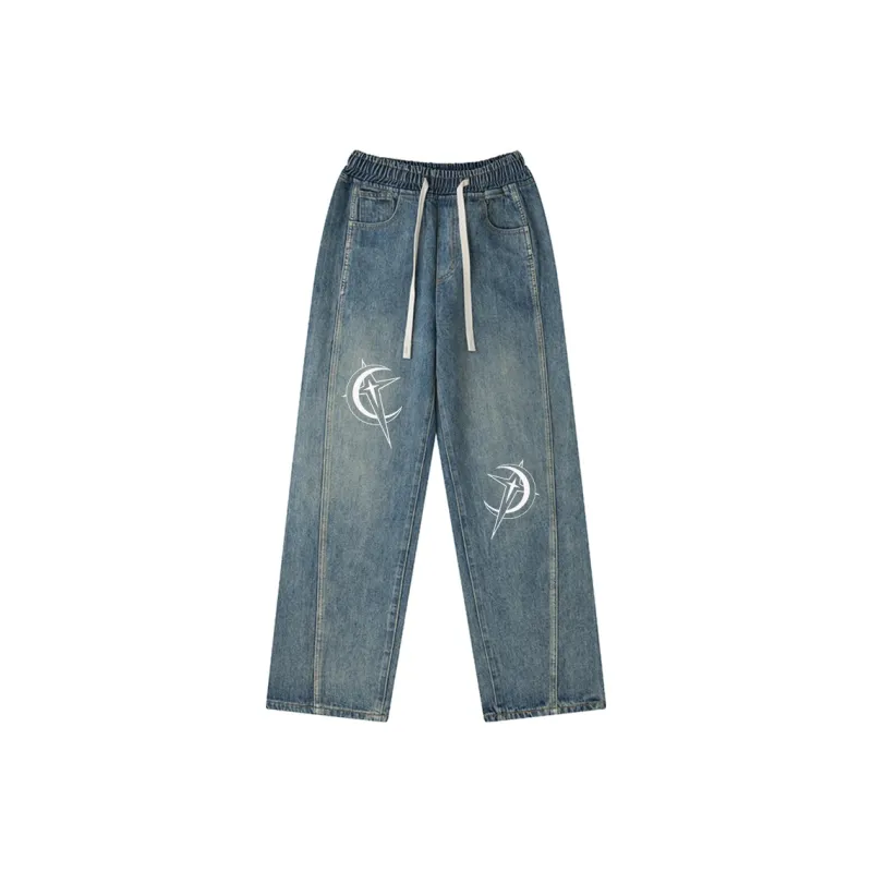 LIGHTNING MONSTER Jeans Unisex-4