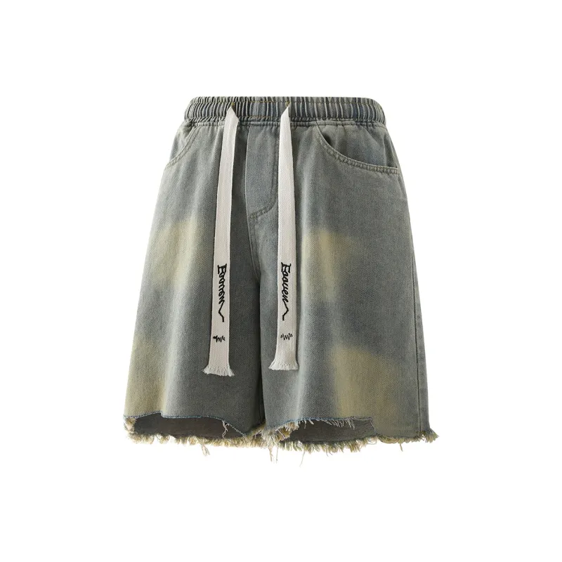 EOOVEN Denim Shorts Unisex-5