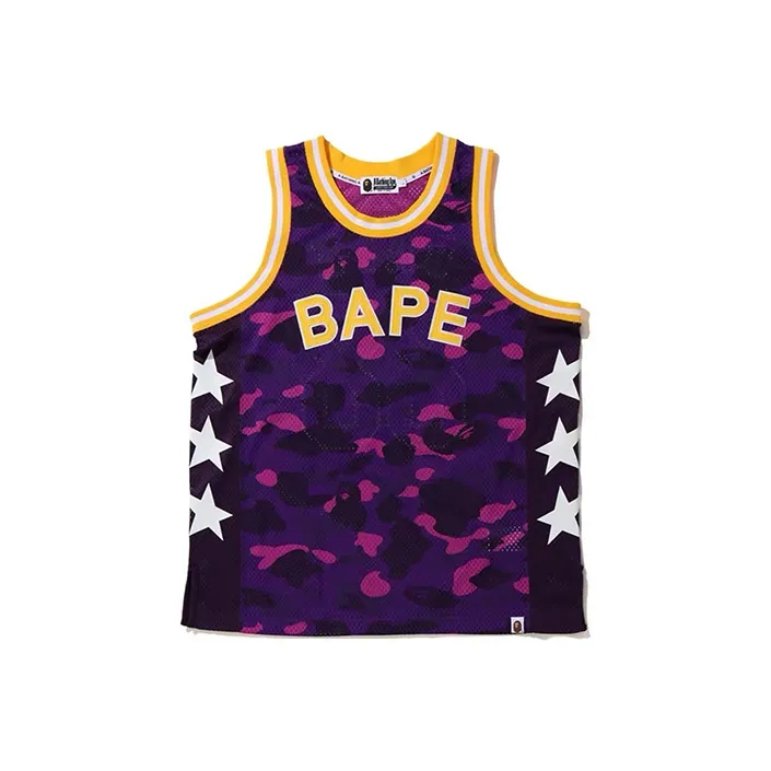 Bape Color Camo Basketball Tank Top SS20-0