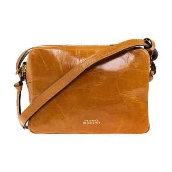 ISABEL MARANT Leather Crossbody Bag Regular Women's Caramel Umber