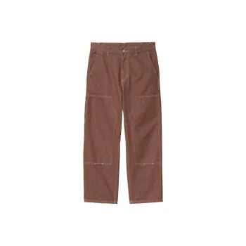 Carhartt WIP Midland Double Knee Pant Jeans Men's Brown Red