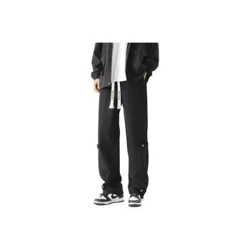 Go It Alone Casual Pants Unisex Black