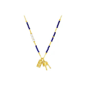 CHOW TAI SENG S925 Silver Necklaces Women's