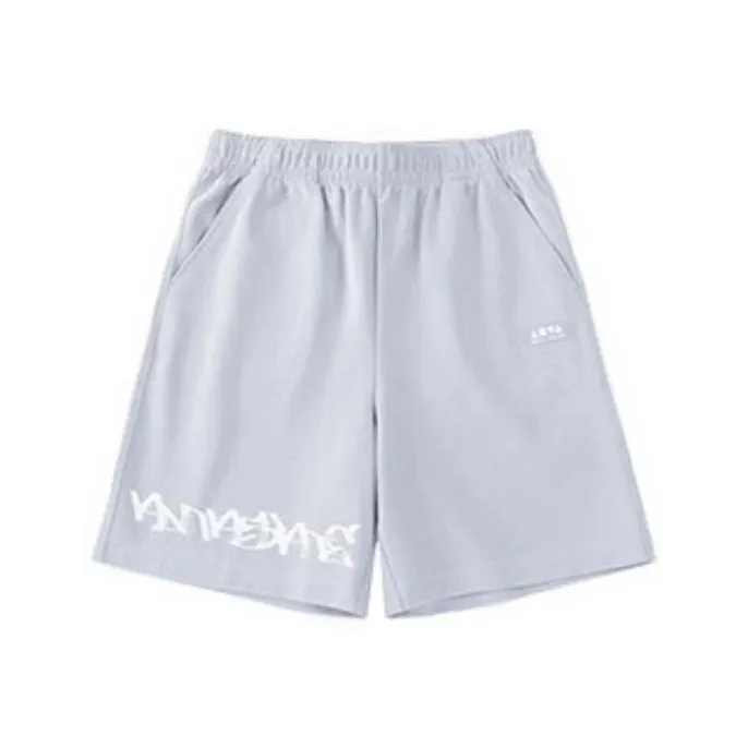 ANTA Life Collection Casual Shorts Men Metallic Gray-0