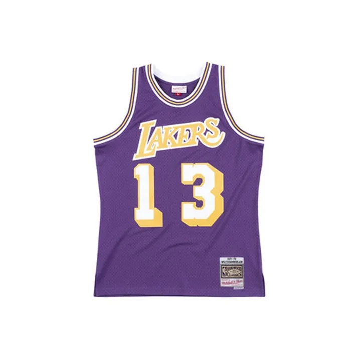 Mitchell & Ness Basketball Jersey Men's Purple-0