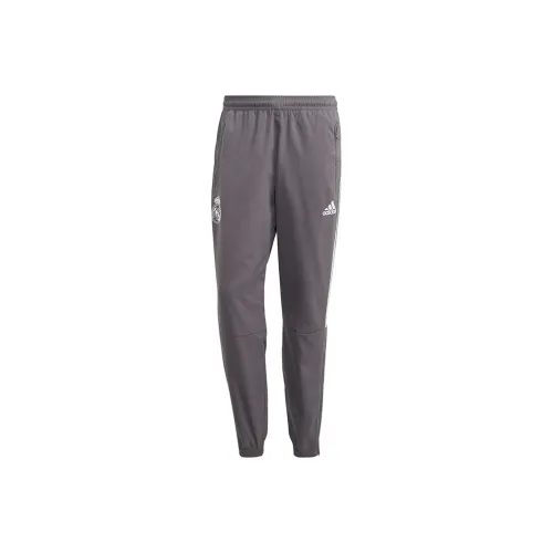 Adidas Real Madrid C.F Sports Pants Men Light Gray