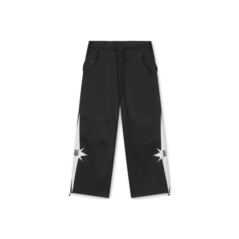 BONELESS Casual Pants Unisex Black-0