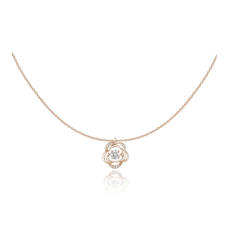 AJIDOU Synthetic Cubic Zirconia Necklaces Women's-3