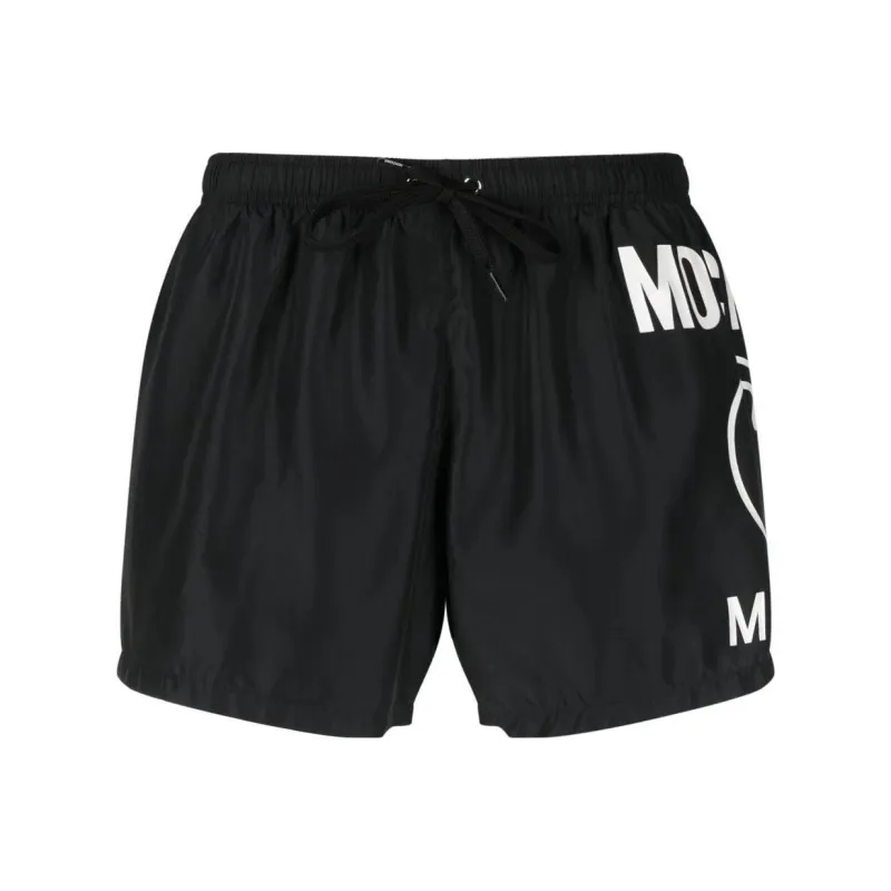 MOSCHINO Double Question Mark Swimming Shorts-0