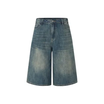 IMXS Denim Shorts Men Blue