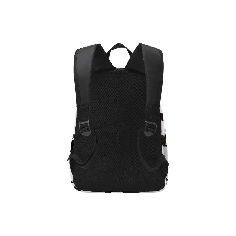 Soundbyte Polyester Backpack Unisex White-18