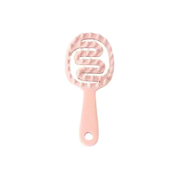 Gentle Welcome Silicone Hair Comb Long Handle Dandruff Relief Massage Shampoo