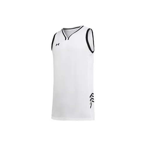 Under Armour Basketball Jerseys Men White
