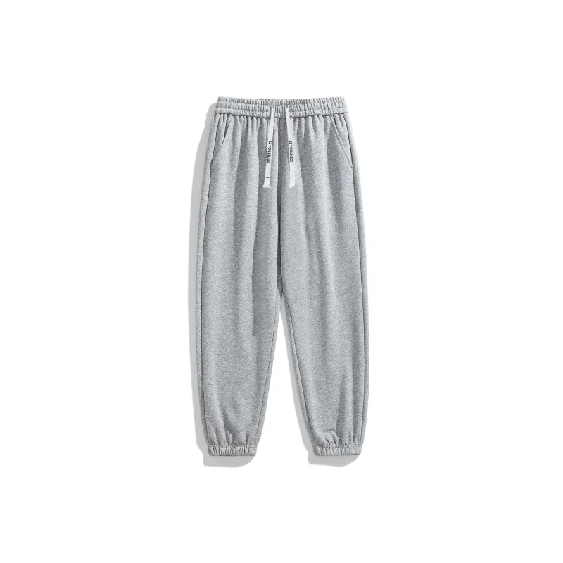 YOUSHIQI Casual Pants Unisex Gray-0