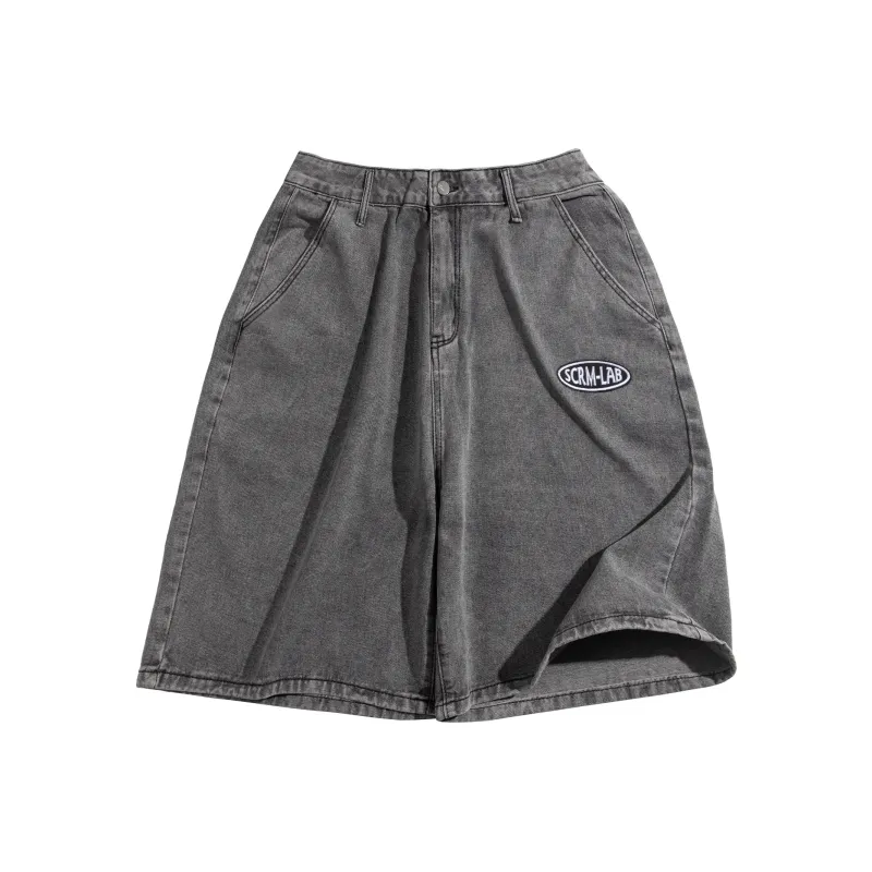 SCRM Denim Shorts Unisex-10