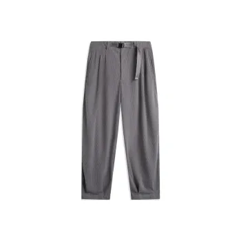 LiNing Sports Life Collection Casual Pants Men Smoke Ink Gray
