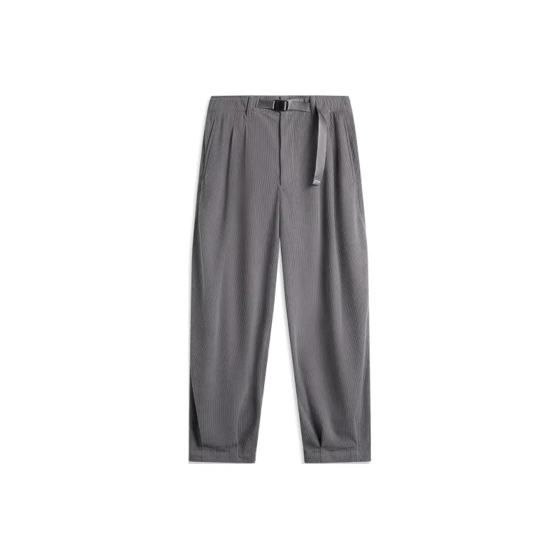 LiNing Sports Life Collection Casual Pants Men Smoke Ink Gray-0